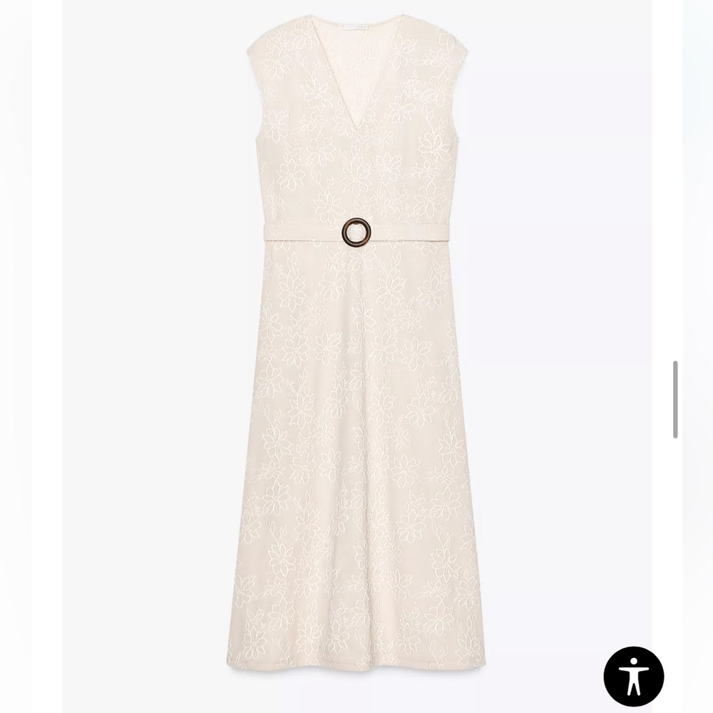 Zara Rustic Midi Dress - Picture 5 of 7